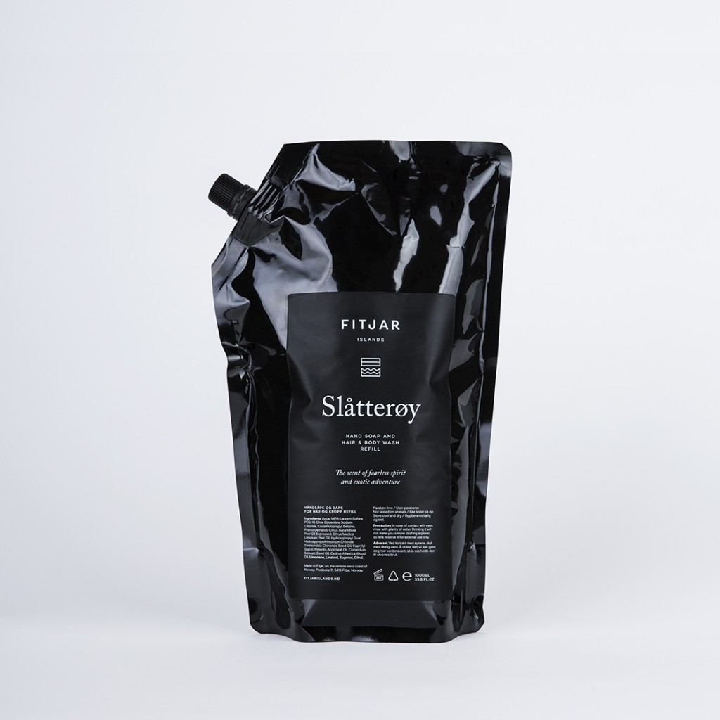Slåtterøy Hand Soap / Hair & Body Wash 1L Refill Fitjar Islands