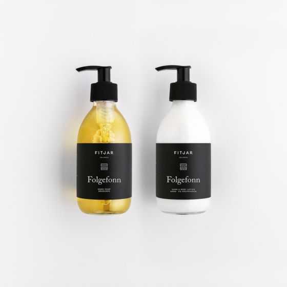 Folgefonn Hand Soap + Hand and Body Lotion 250ml Set | Fitjar Islands